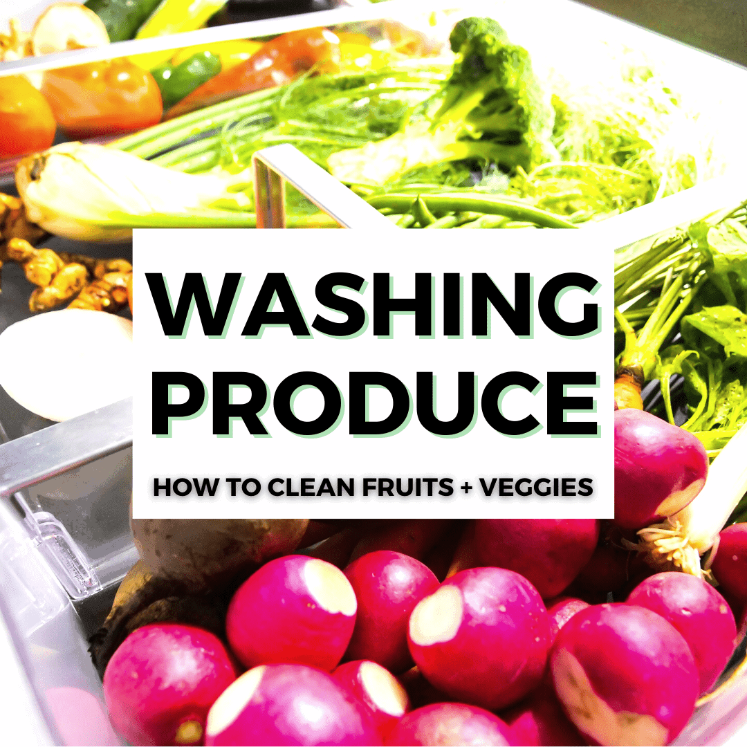 How To Wash Vegetables And Fruit DIY Cleansing Wash